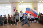 Парад родов войск российской армии прошел в детском саду «Рябинка»