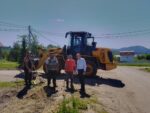 Продолжается устройство пешеходной зоны по ул. Славянской